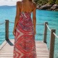Robe longue d&rsquo;été de La Isla Bonita La Isla Bonita bohème chic