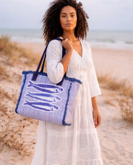 Sac de plage POISSON de La Isla Bonita La Isla Bonita 100% coton