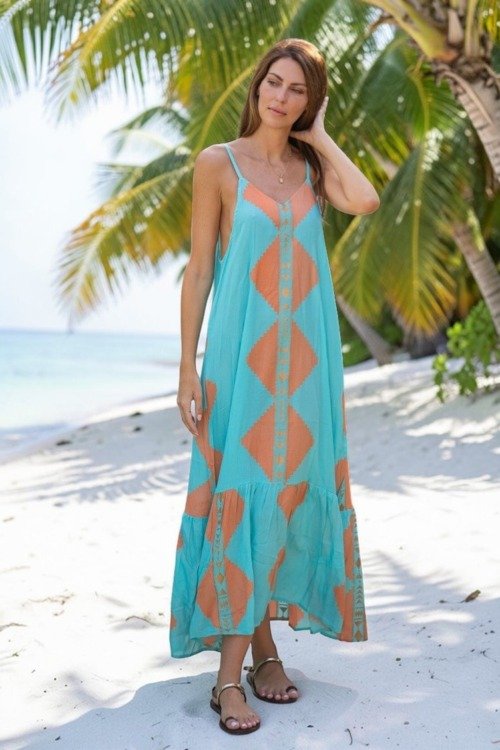 Robe longue d’été de La Isla Bonita La Isla Bonita bohème chic Robe longue d’été de La Isla Bonita La Isla Bonita bohème chic