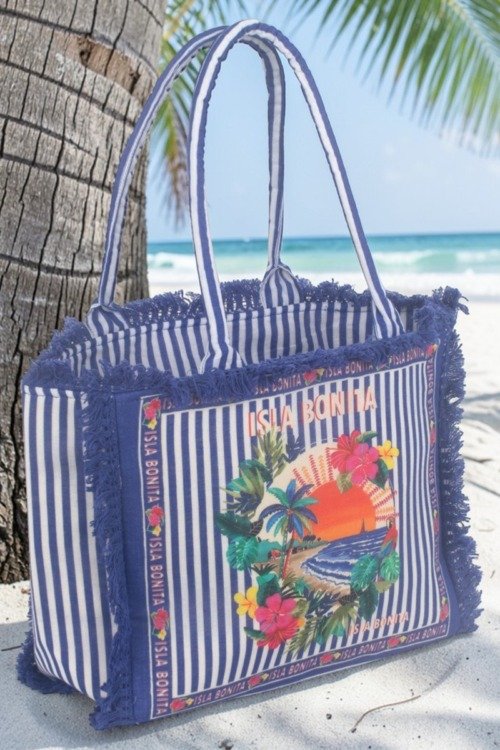 Sac de plage FLORIDA de La Isla Bonita La Isla Bonita 100% coton Sac de plage FLORIDA de La Isla Bonita La Isla Bonita 100% coton