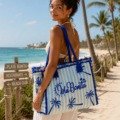 Sac de plage petits palmiers de La Isla Bonita La Isla Bonita 100% coton