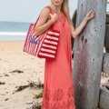 Longue robe dos nu 100% viscose La Isla Bonita 100% viscose