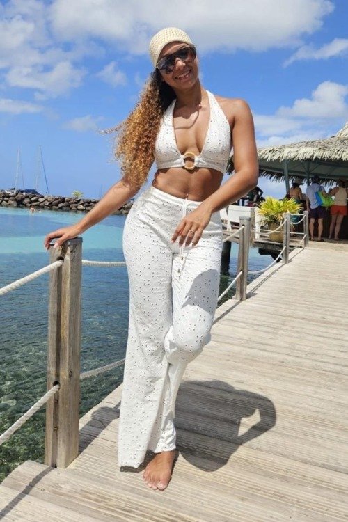 Maillot de bain 2 pièces BB Les nouveautés dentelle elasthanne