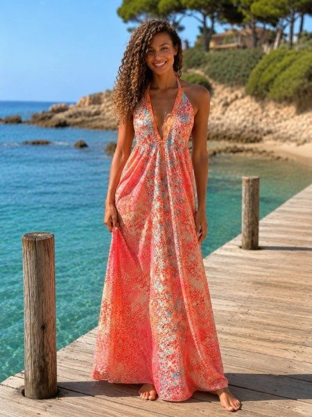 La robe dos nu en soie petites strass miroir La plage boheme La robe dos nu en soie petites strass miroir La plage boheme