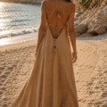 La longue robe dos nu bohème chic La plage 100% coton La longue robe dos nu bohème chic La plage 100% coton