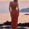Maillot de bain 2 pièces bandeau x sa jupe paréo La plage Ensemble jupe pareo