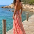 La robe dos nu en soie petites strass miroir La plage boheme La robe dos nu en soie petites strass miroir La plage boheme