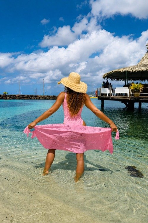Maillot de bain 1 pièce BB Rose dragée BRIGITTE BARDOT BrigitteBardot