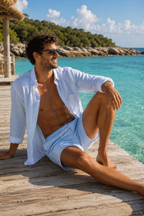 Maillot short de couleur pour Homme Les nouveautés couleur