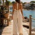 Ensemble pantalon boho-chic dos nu Les nouveautés dos nu Ensemble pantalon boho-chic dos nu Les nouveautés dos nu
