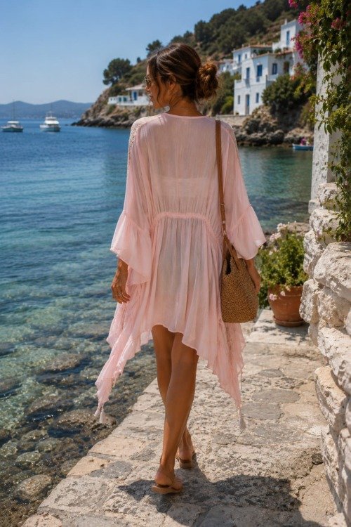 Kaftan bijou pour la plage La plage boheme