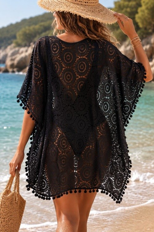 Kaftan dentelle pour la plage La plage boheme