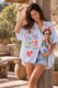Chemise bohème Frida KAHLO Mandala La Isla Bonita 100% coton
