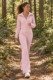 Gilet court sans manches en fausse fourrure Gilets et vestes sans manches Femme bohème chic Ensemble sport chic femme rose poudré avec veste courte et pantalon évasé