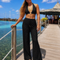 Pantalon de plage broderie anglaise BB L'ESPRIT RIVIERA BB