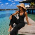 Pantalon de plage broderie anglaise BB L'ESPRIT RIVIERA BB Pantalon de plage broderie anglaise BB L'ESPRIT RIVIERA BB